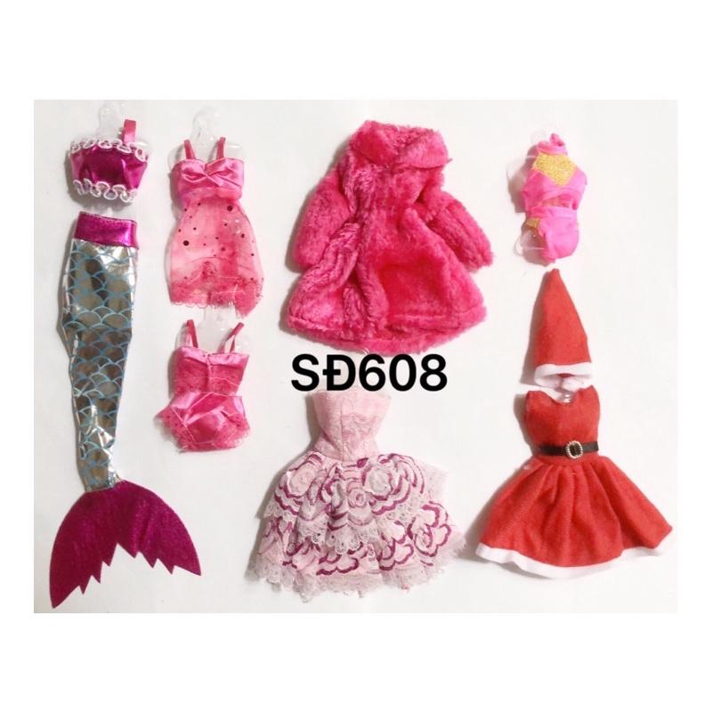 Combo 6 loại quần áo búp bê 30 cm
