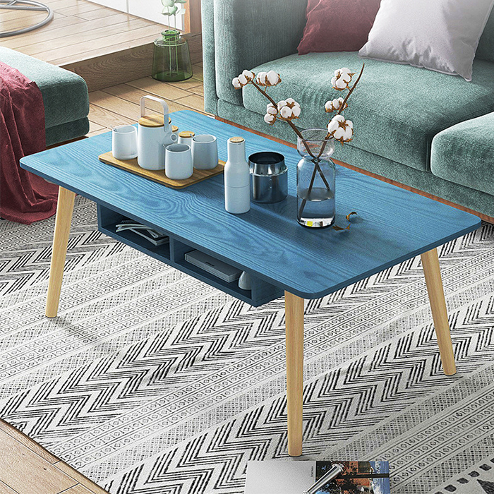 Bàn Sofa 2 ngăn kéo Đa năng Dài 120cm Tiện lợi hiện đại - Bàn Trà Sofa Gỗ MDF cao cấp bên đẹp sang trọng BGA010 Giao màu ngẫu nhiên
