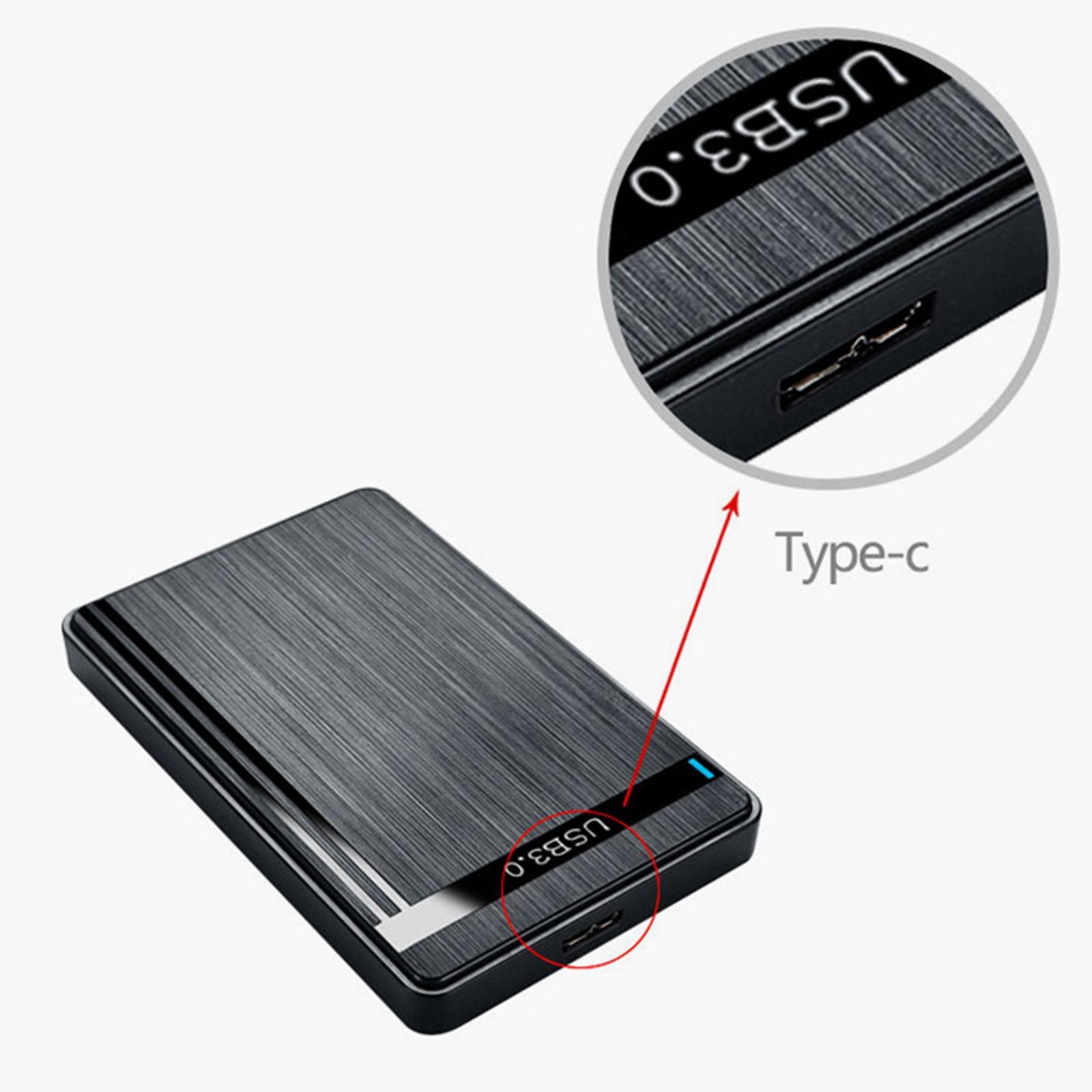 Portable 2.5" Enclosure Support Max 6TB External Disk Case for gaming lovers, students and professionals use.
