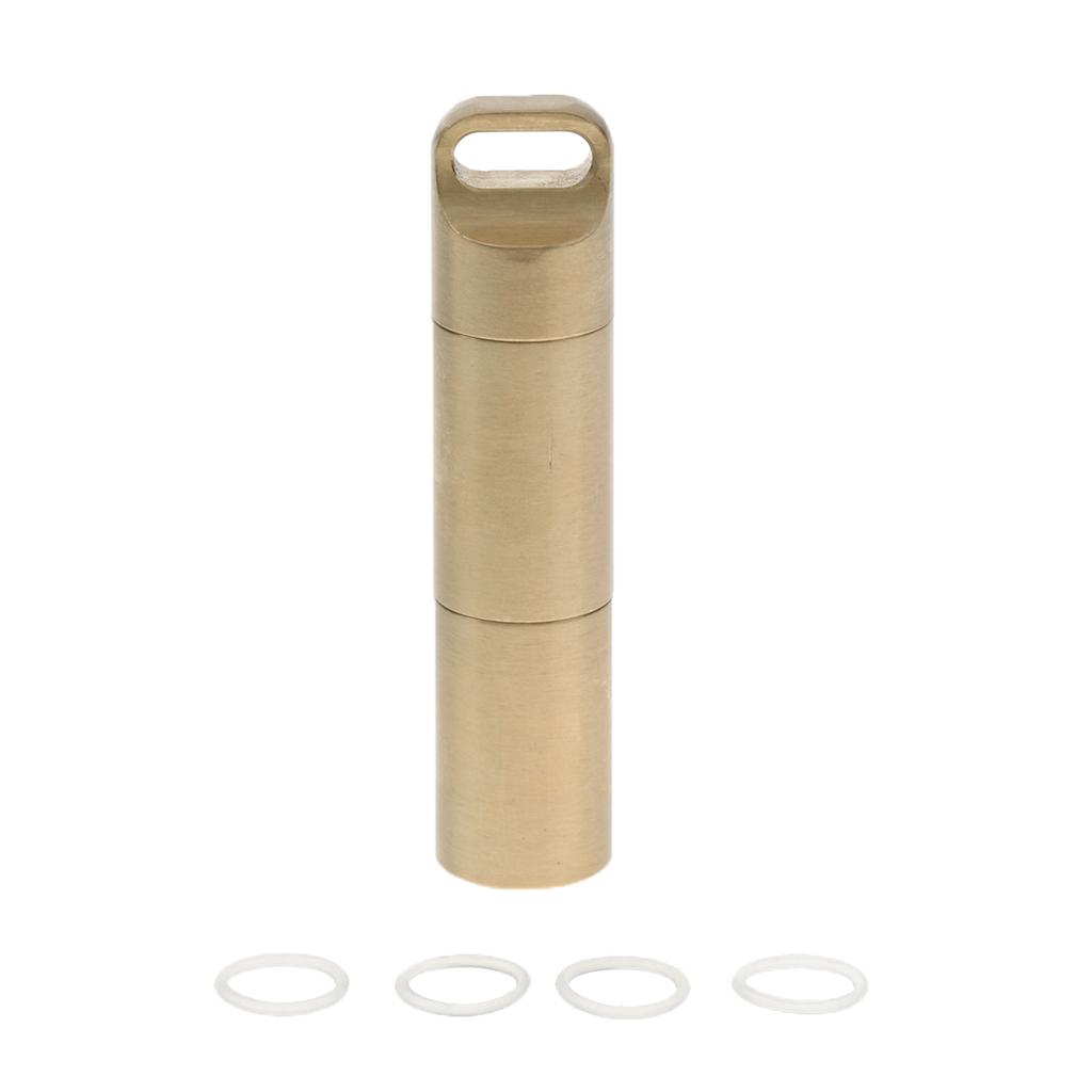 Portable Pill Case Waterproof Medicine Container Box Outdoor Emergency Tool