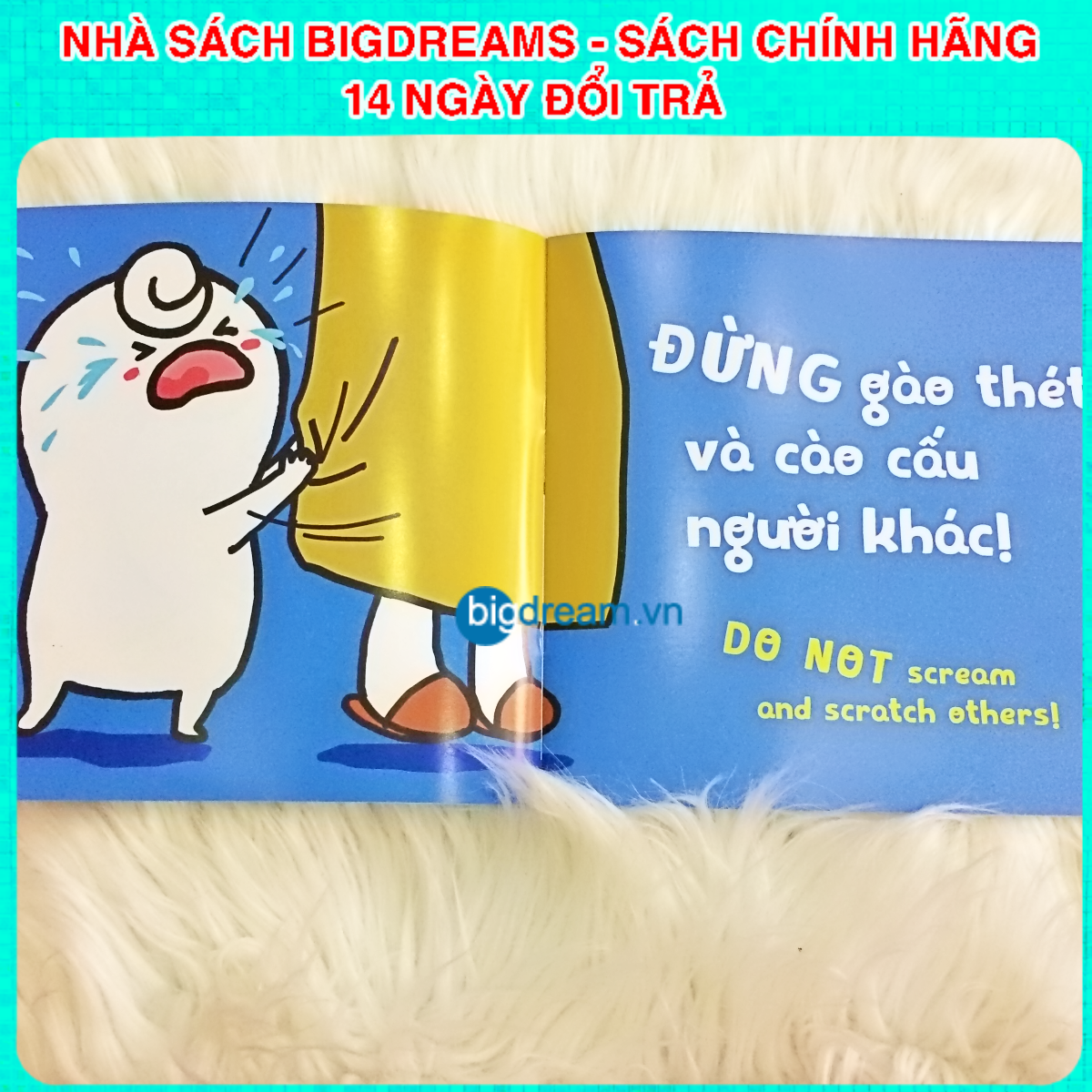 BẢN MỚI SONG NGỮ Miu Bé Nhỏ - Đừng Ăn Vạ Nhé! Phần 1 Ehon Kĩ Năng Sống Cho Bé 1-6 Tuổi Miu miu tự lập hiểu chuyện