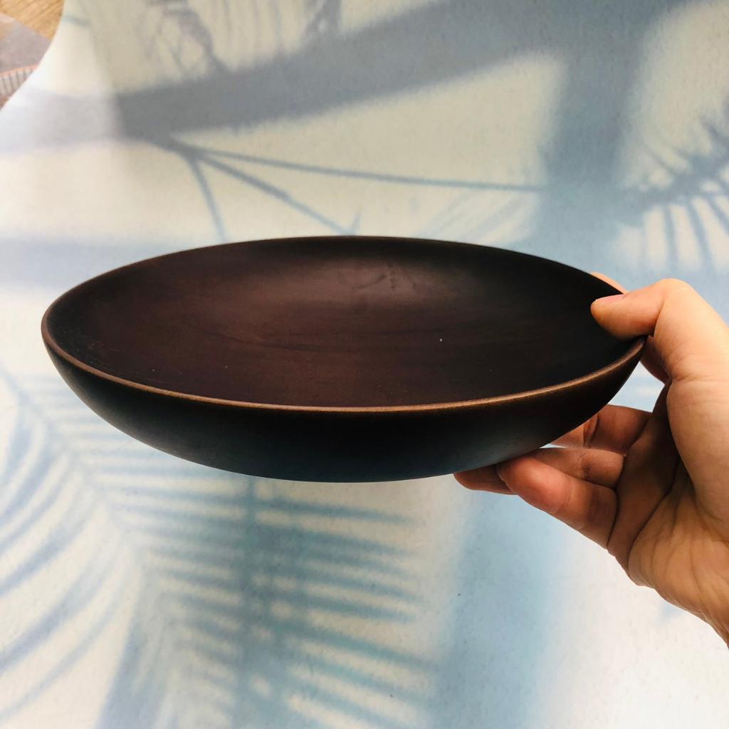 Đĩa Gỗ Keo 22x5 cm, Đĩa Đựng Hoa Quả, Bánh Kẹo, Phụ Kiện Bàn Ăn, Chụp Ảnh Decor