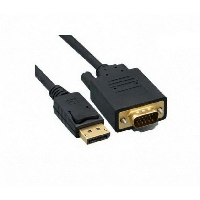 Cáp Displayport -&gt; VGA 1.8m Unitek (Y-5118F) (M) - HÀNG CHÍNH HÃNG