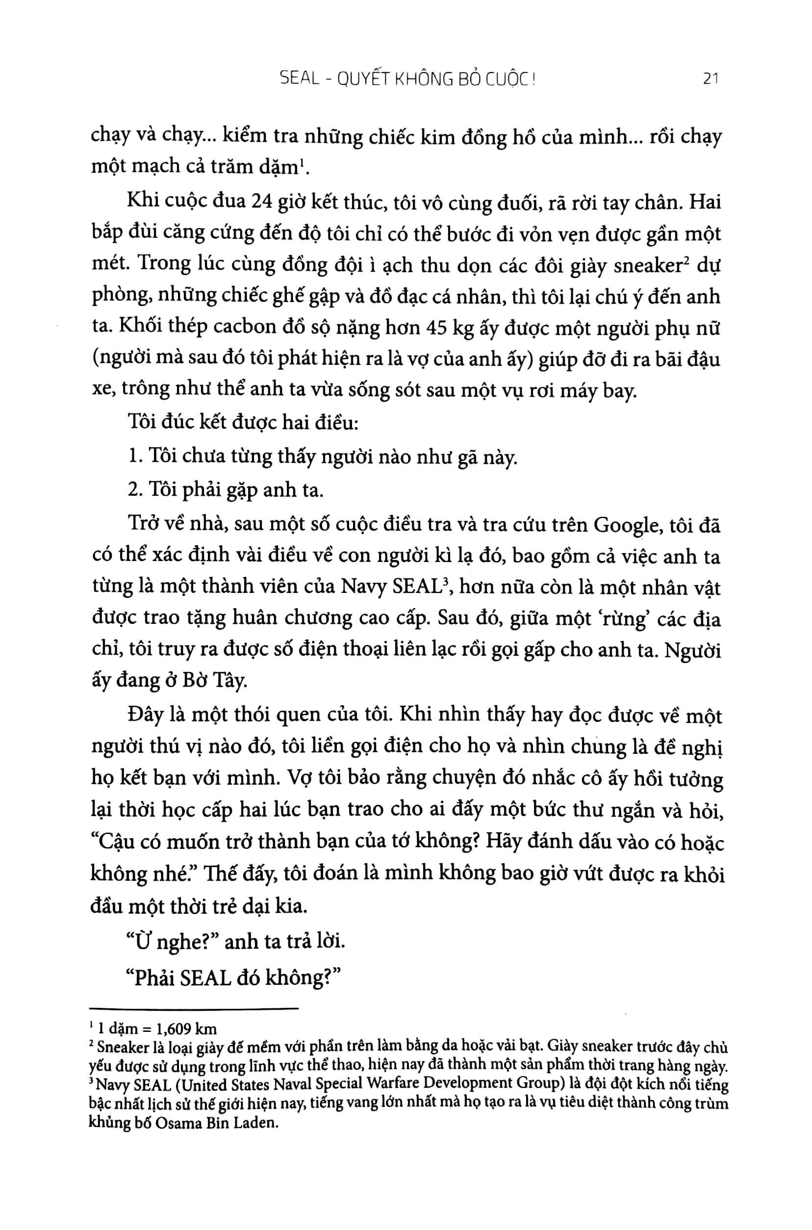 Sách Seal - Quyết Không Bỏ Cuộc