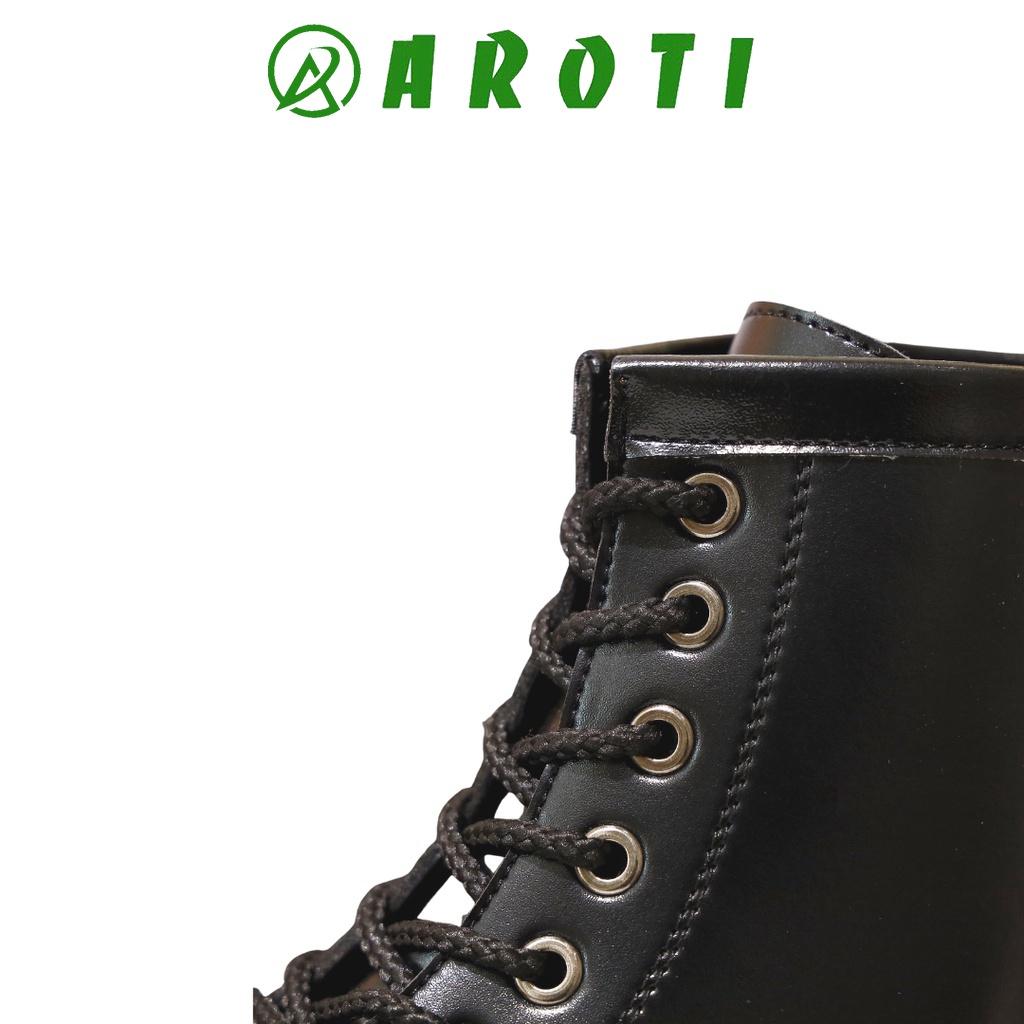 Giày combat boots nam cao cổ, đế khâu chắc chắn-mã m355