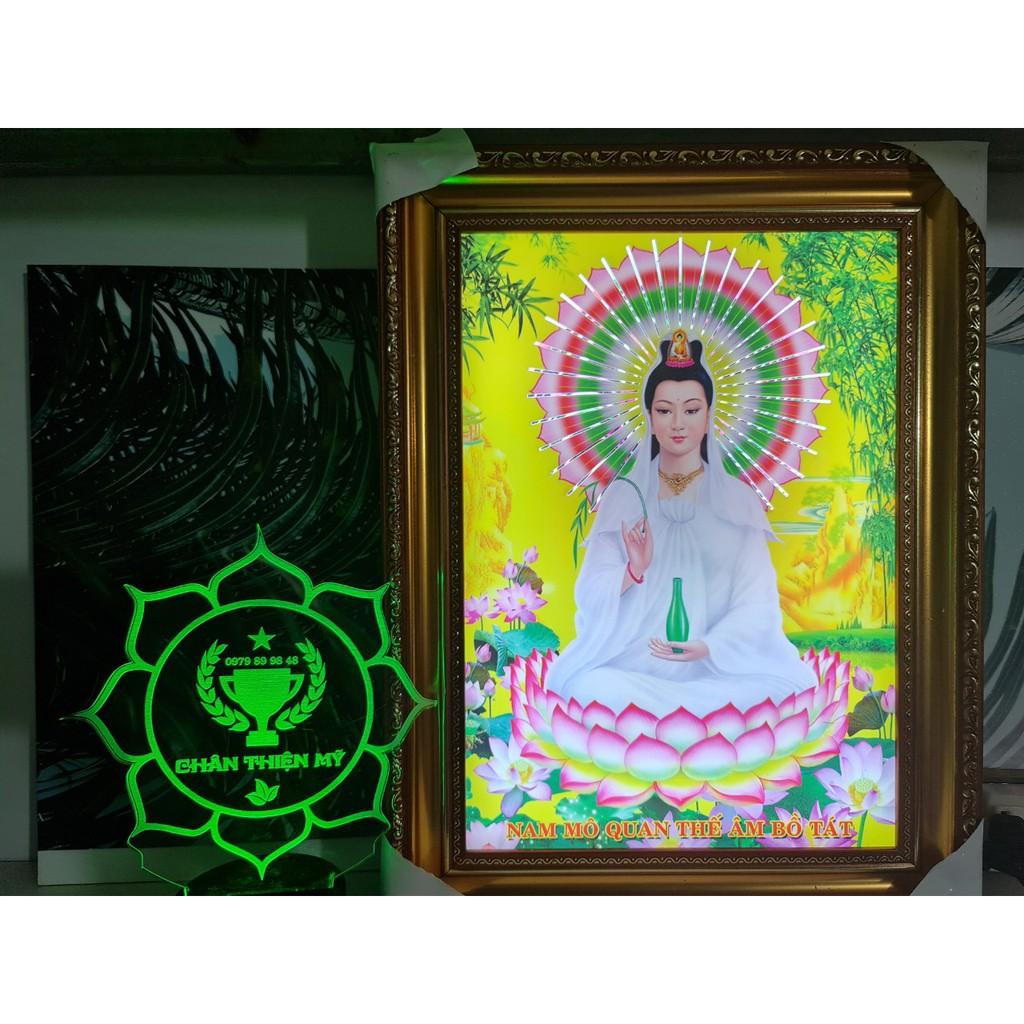 Tranh điện Quan Âm Bồ Tát ngồi