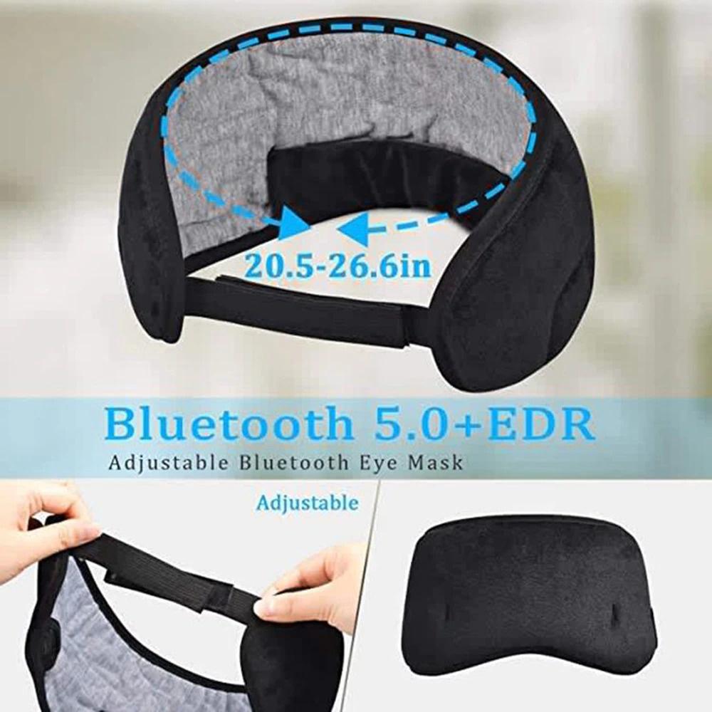 Mặt Nạ Ngủ Che Mắt, Nghe Nhạc Đa Chức Năng Không Dây Bluetooth 5.0 3D