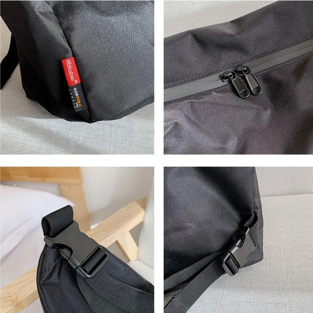 Túi Đeo Chéo Vải Canvas Nam/Nữ Đi Học Đi Chơi Du Lịch Vải Chống Nước – Túi Tote Thời Trang Hàn Quốc CV4