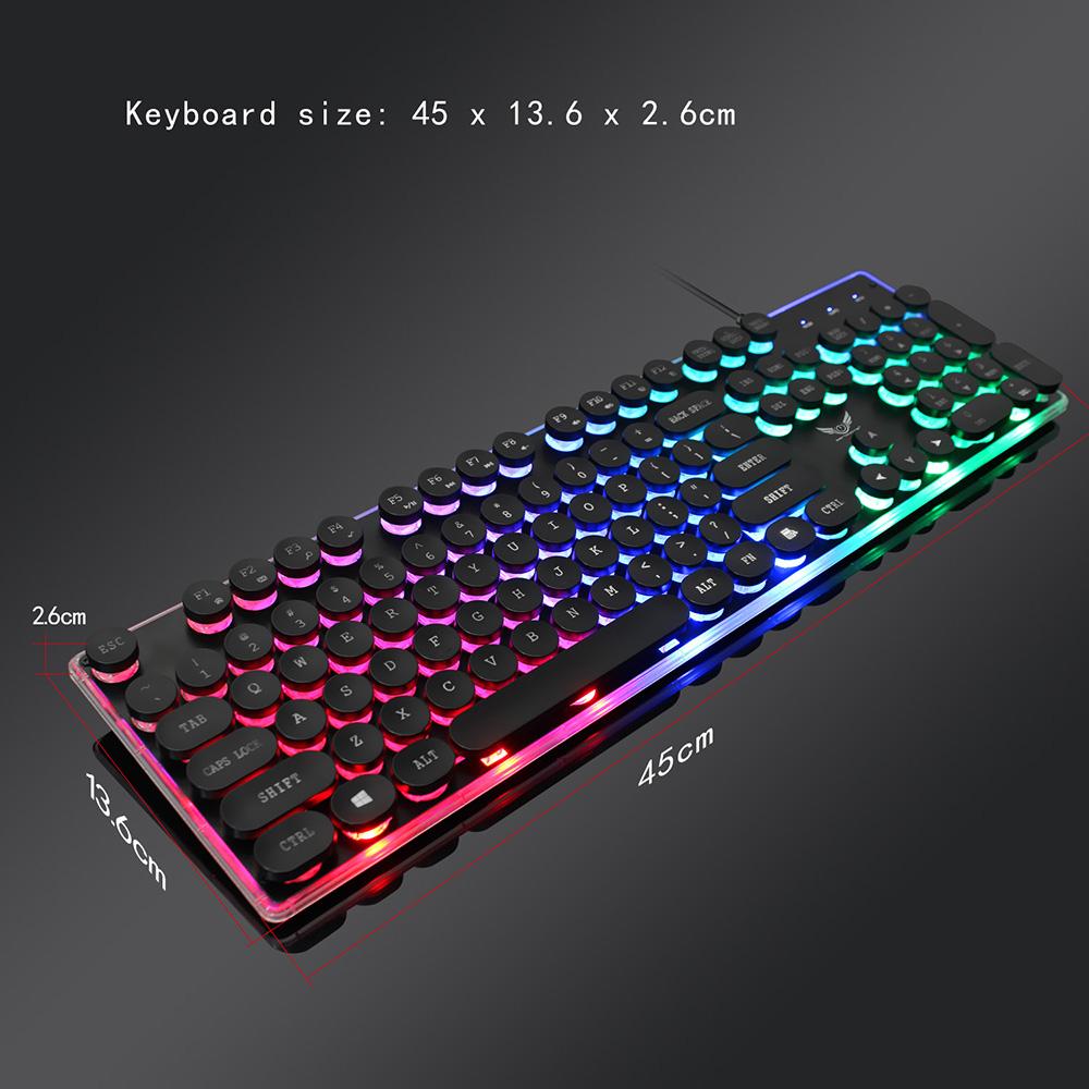 Bộ bàn phím có dây ZERODATE J40 để đánh máy chơi game Mac PC