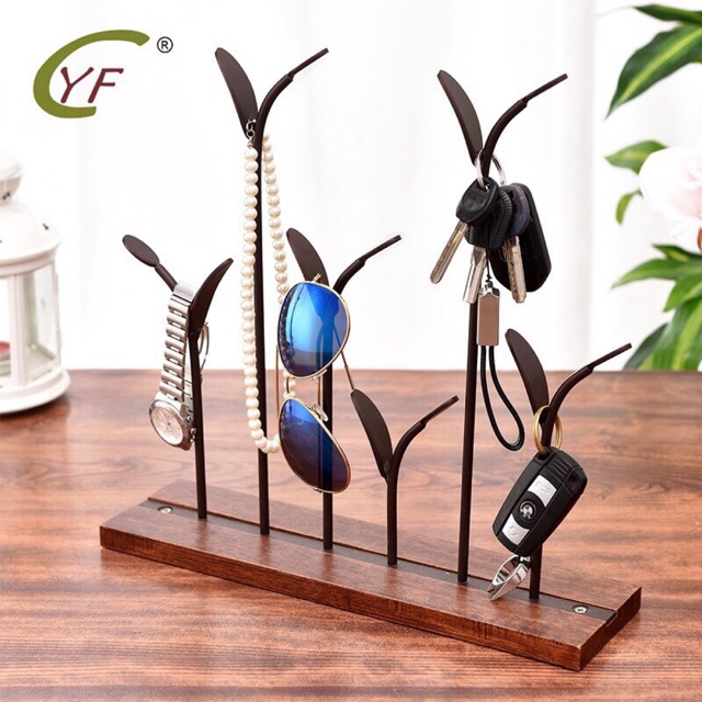 Kệ Treo Kính, Khóa, Đồng Hồ Đặt Bàn Làm Việc NT069B