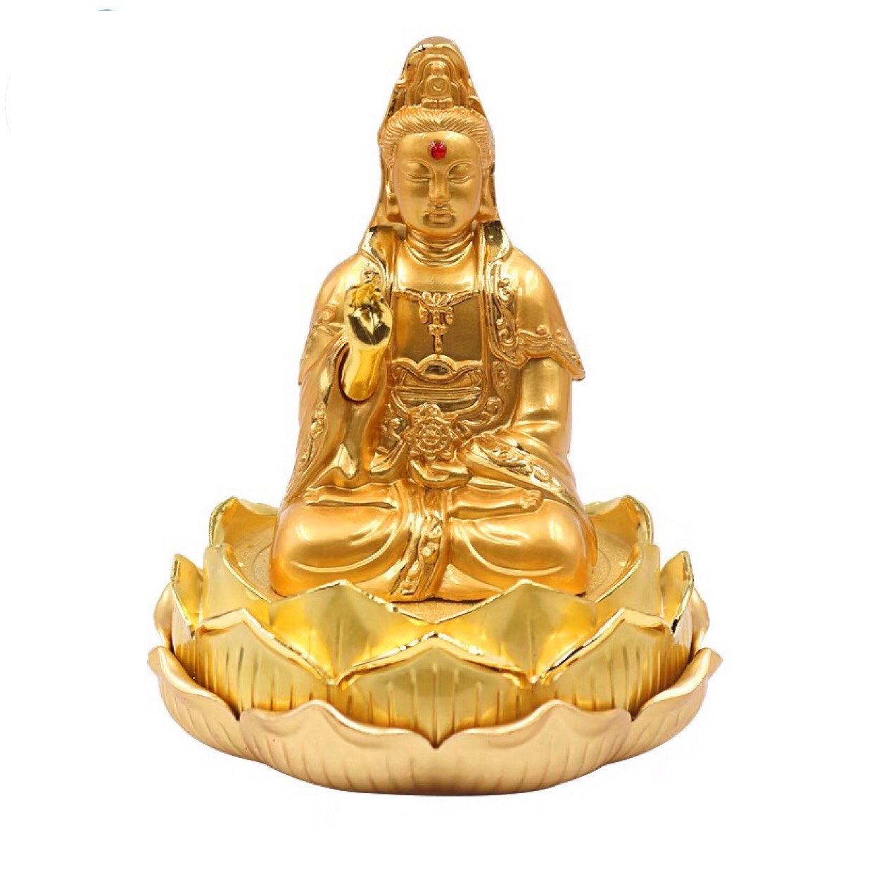 Tượng quan thế âm bồ tát,Phật tổ như lai ,Tinh dầu nước hoa phụ kiện trang trí nội thất trên TAPLO ô tô , xe hơi - t ặng kèm tinh dầu thơm )