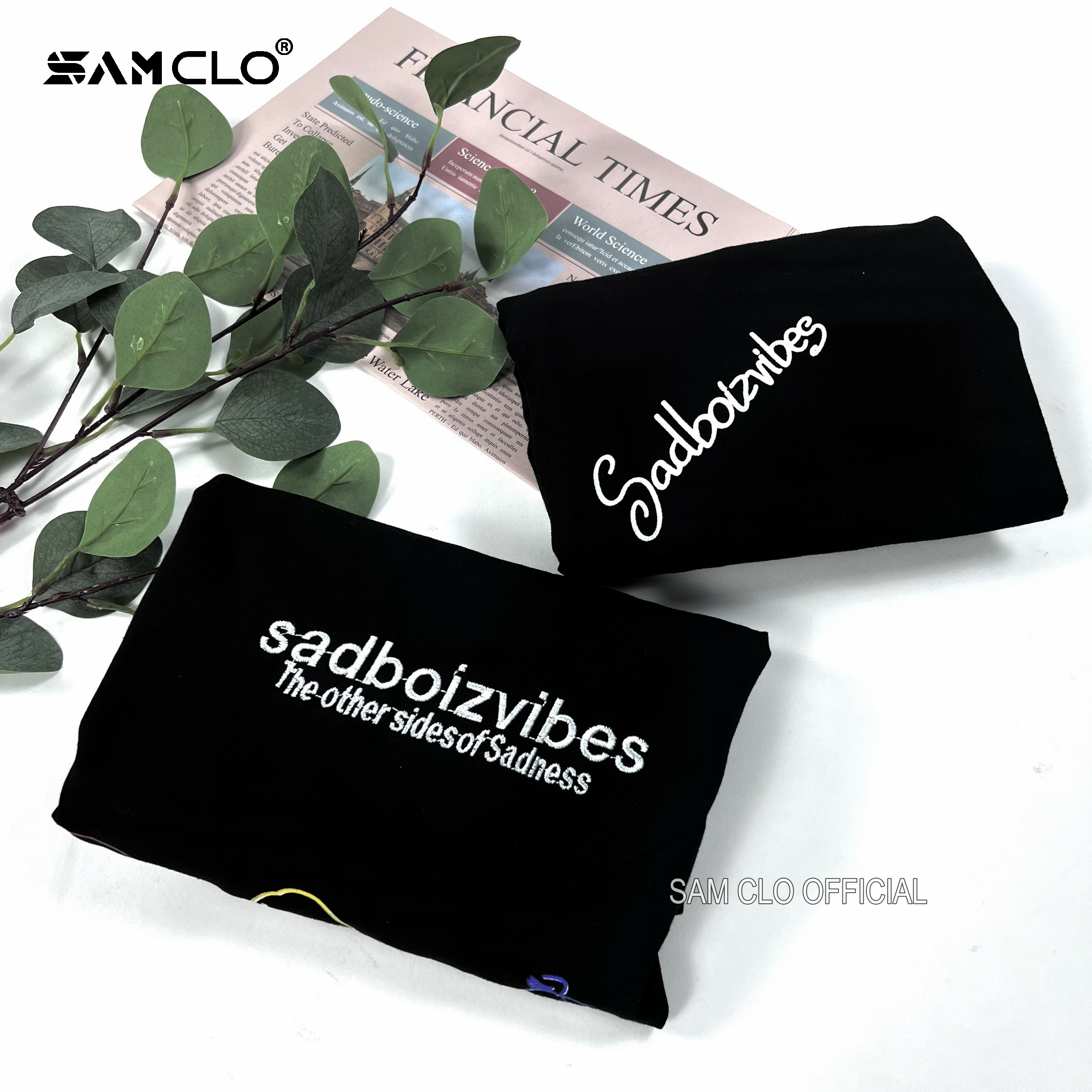 Áo thun nam nữ tay lỡ SAM CLO form rộng Unisex, mặc cặp, nhóm sadboiz SADBOIZVIBES TOSS TEE - 80% COTTON