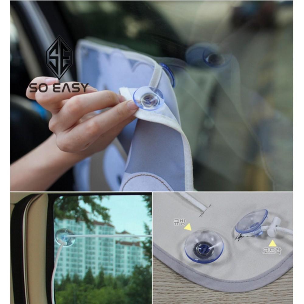 Tấm, miếng, màn che nắng cửa sổ 3 lớp, hình hoạt hình dễ thương CUTE cho xe hơi, xe ô tô – TCN02