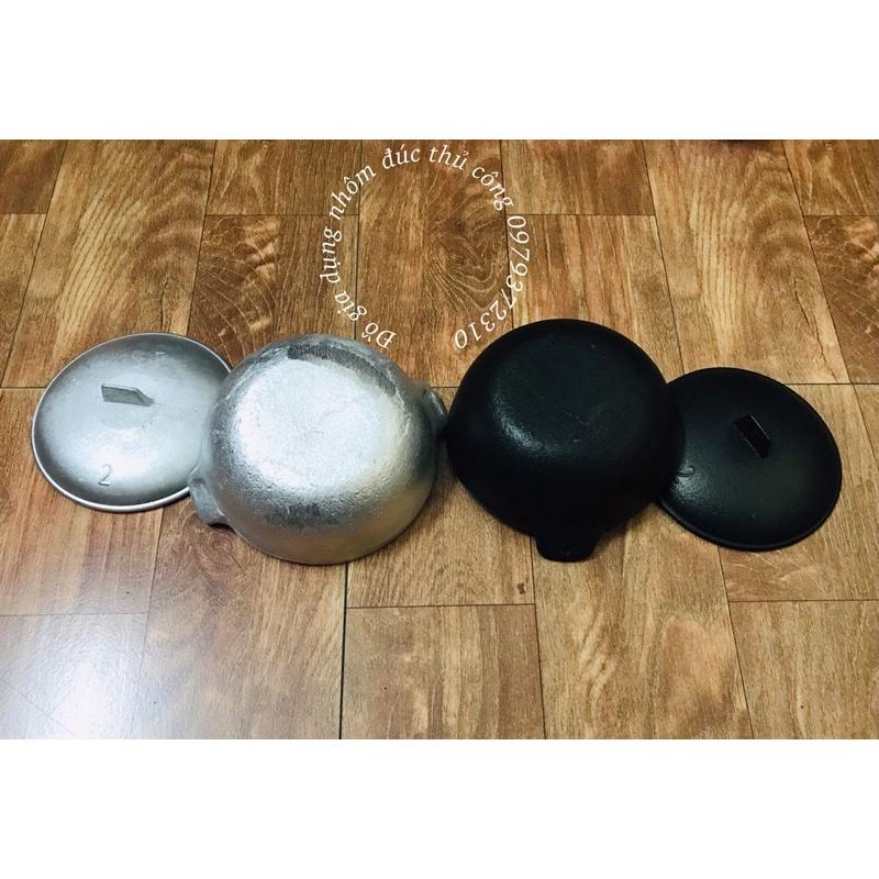 Tộ gang đúc kho thịt cá 16cm