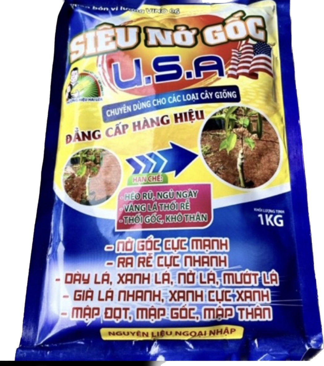 Siêu Nở Gốc USA (1kg), Phân Bón Chuyên Hoa Kiểng, Cây Giống