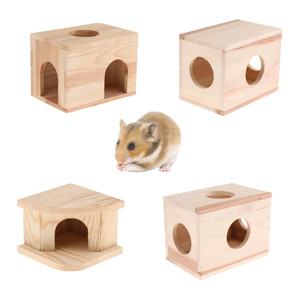 Small Animals Hut Toy Hamster, Gerbil Guinea Pig Beautiful House