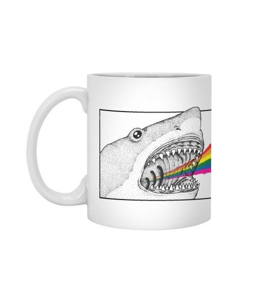 Ly Cốc Sứ Cao Cấp hình Rainbow shark