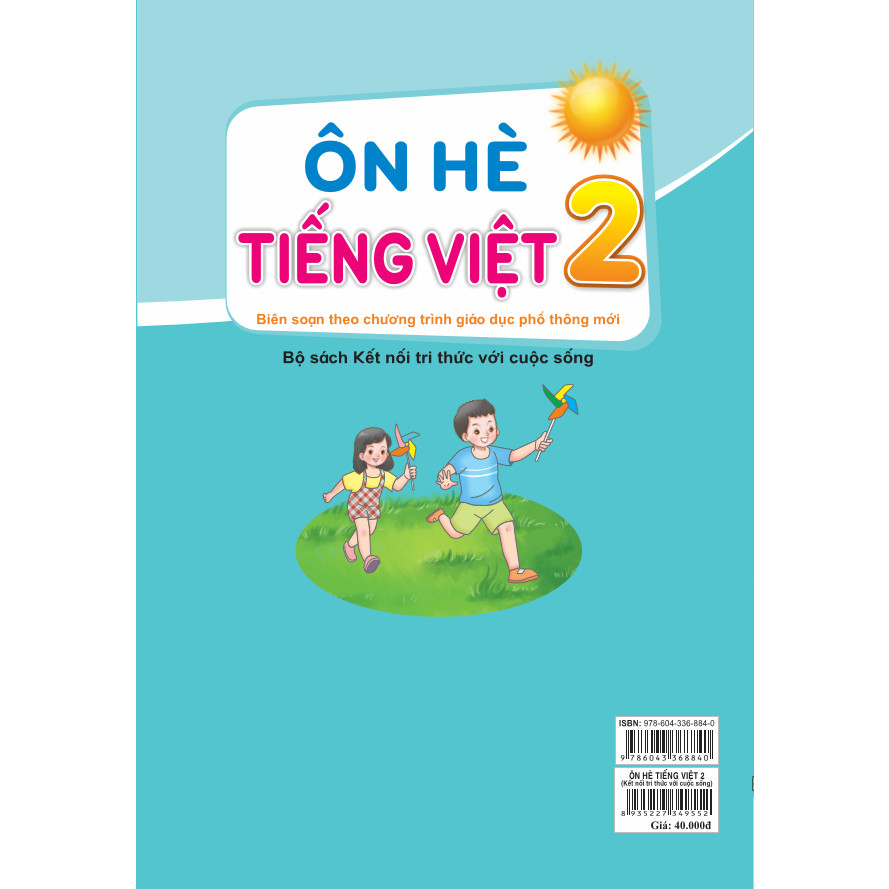 Sách - Bộ 2 cuốn Ôn Hè Toán + Tiếng Việt 2 Kết Nối - ndbooks