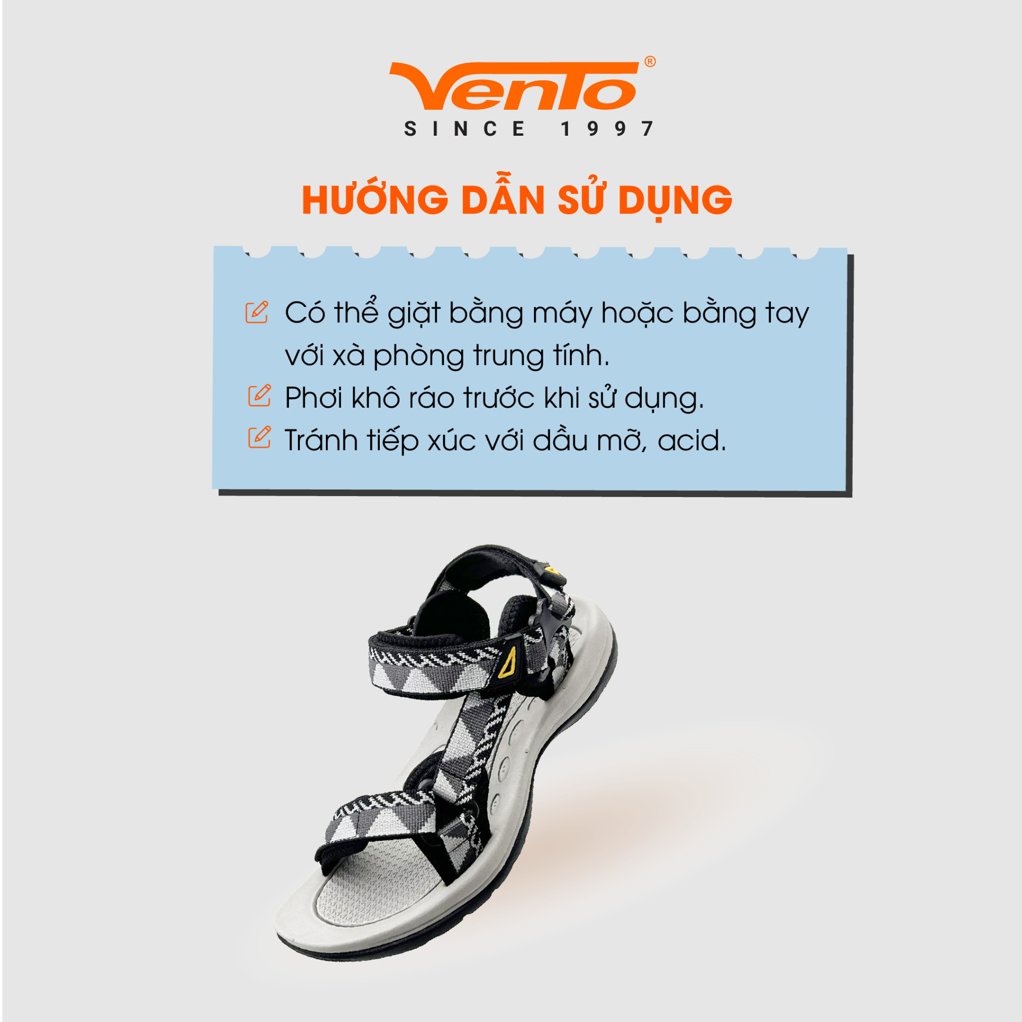 Giày Sandal Nam VENTO DEAN dạo phố đi chơi đi học du lịch SD7930