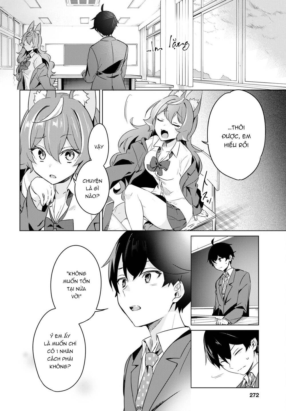 jingai kyoushitsu no ningen-girai kyoushi: hitoma-sensei, watashi-tachi ni ningen o oshiete kuremasen ka? chapter 3 22