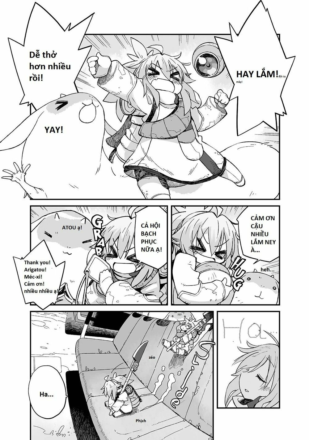 ngay cả khi hậu tận thế, thật hạnh phúc vẫn còn được sống... chapter 6 13