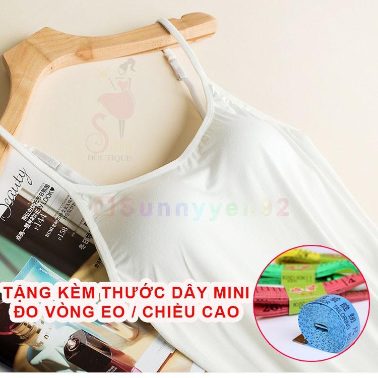 Váy Ngủ 2 DâyCó Đệm Ngực, Chất Vải Đẹp, Đóng Gói Túi Zip Cao Cấp