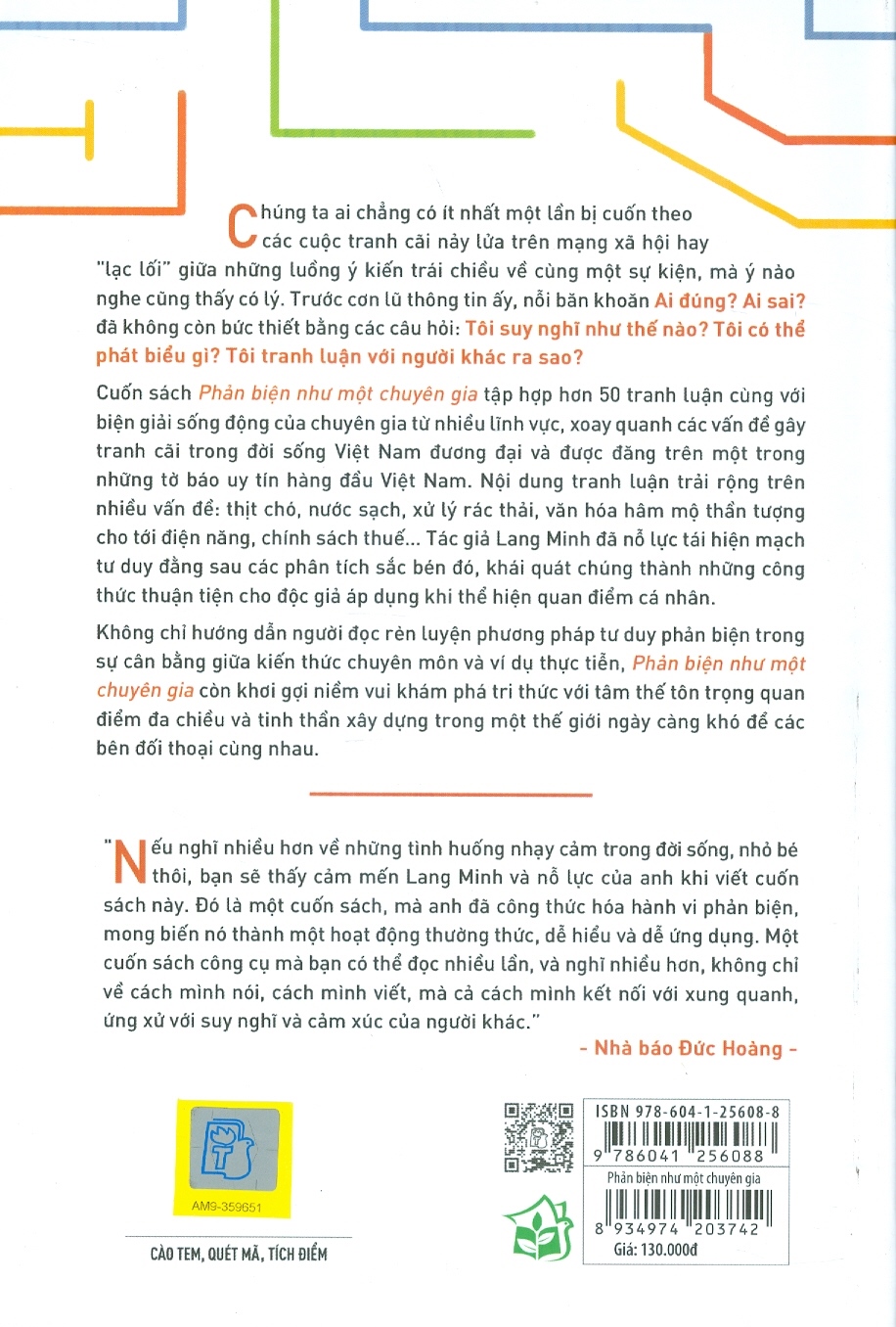 Phản Biện Như Một Chuyên Gia - Lập Luận Sắc Bén Và Tư Duy Hiệu Quả