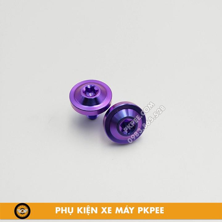 Ốc Titan GR5 6ly Đầu Dù Gắn Ốp Pô, Che Sên, Dè, Áo,...