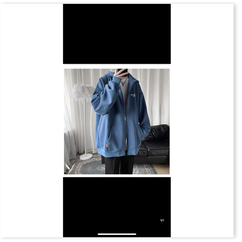 Áo nỉ dây kéo form to y hình SIÊU ĐỆP THỜI TRANG HÀN QUỐC HOT KHANH AN FASHION