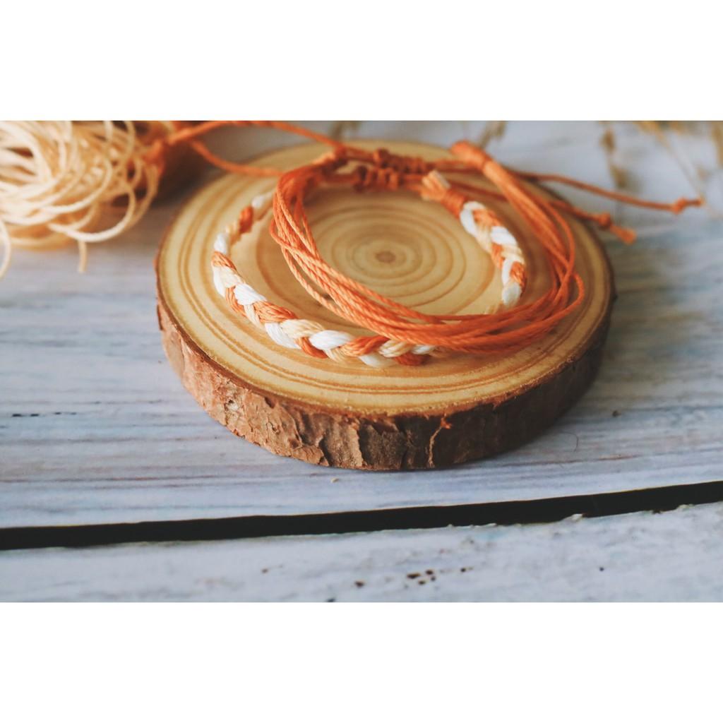 Set vòng tay dây đan không thấm nước - nguyên set 3 vòng