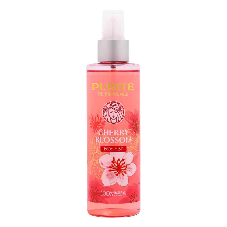 Xịt Thơm Dưỡng Thể Hoa Anh Đào Purité De Prôvence (200ml)