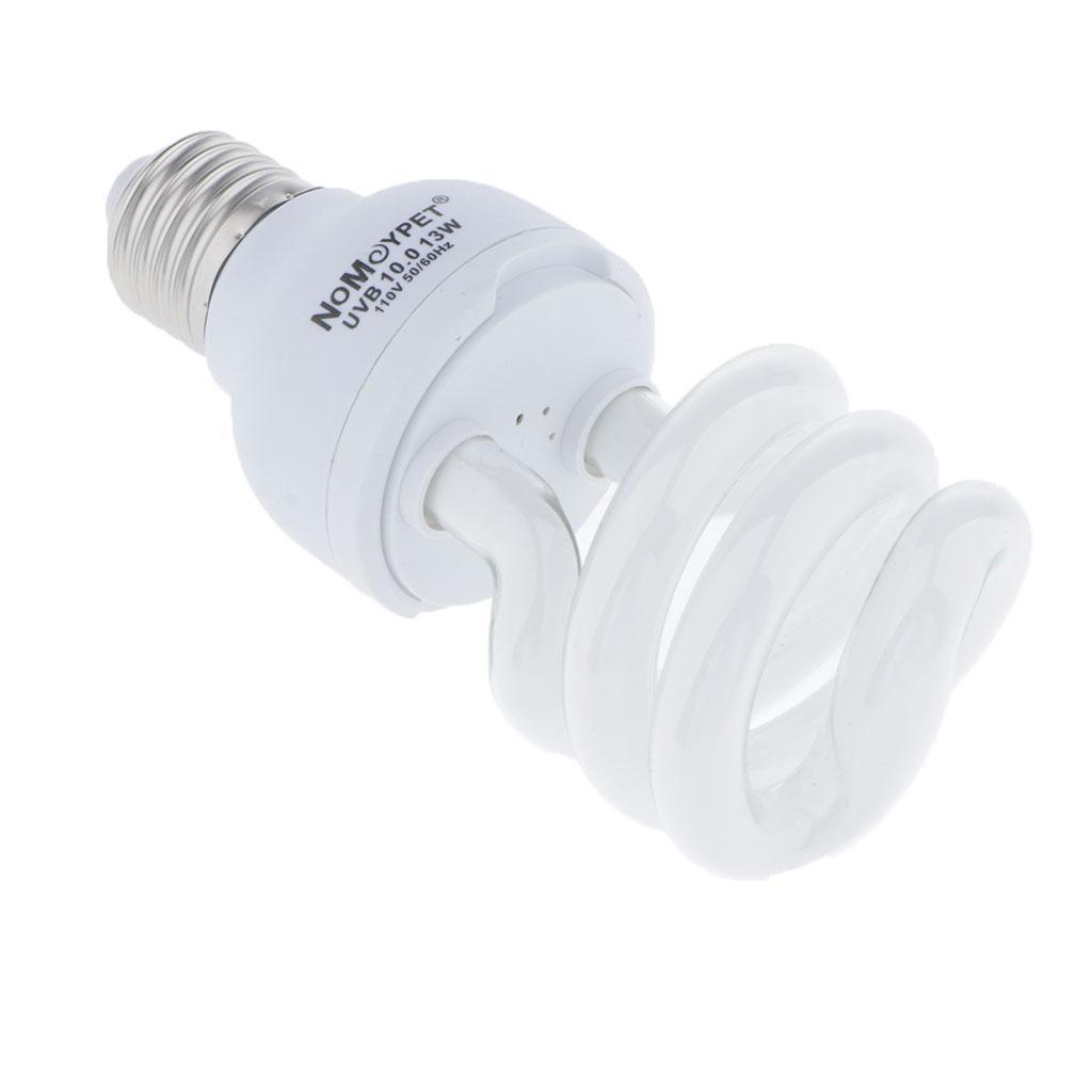 UVB Reptile Light Bulb Terrarium Amphibian Basking Lamp For Reptile