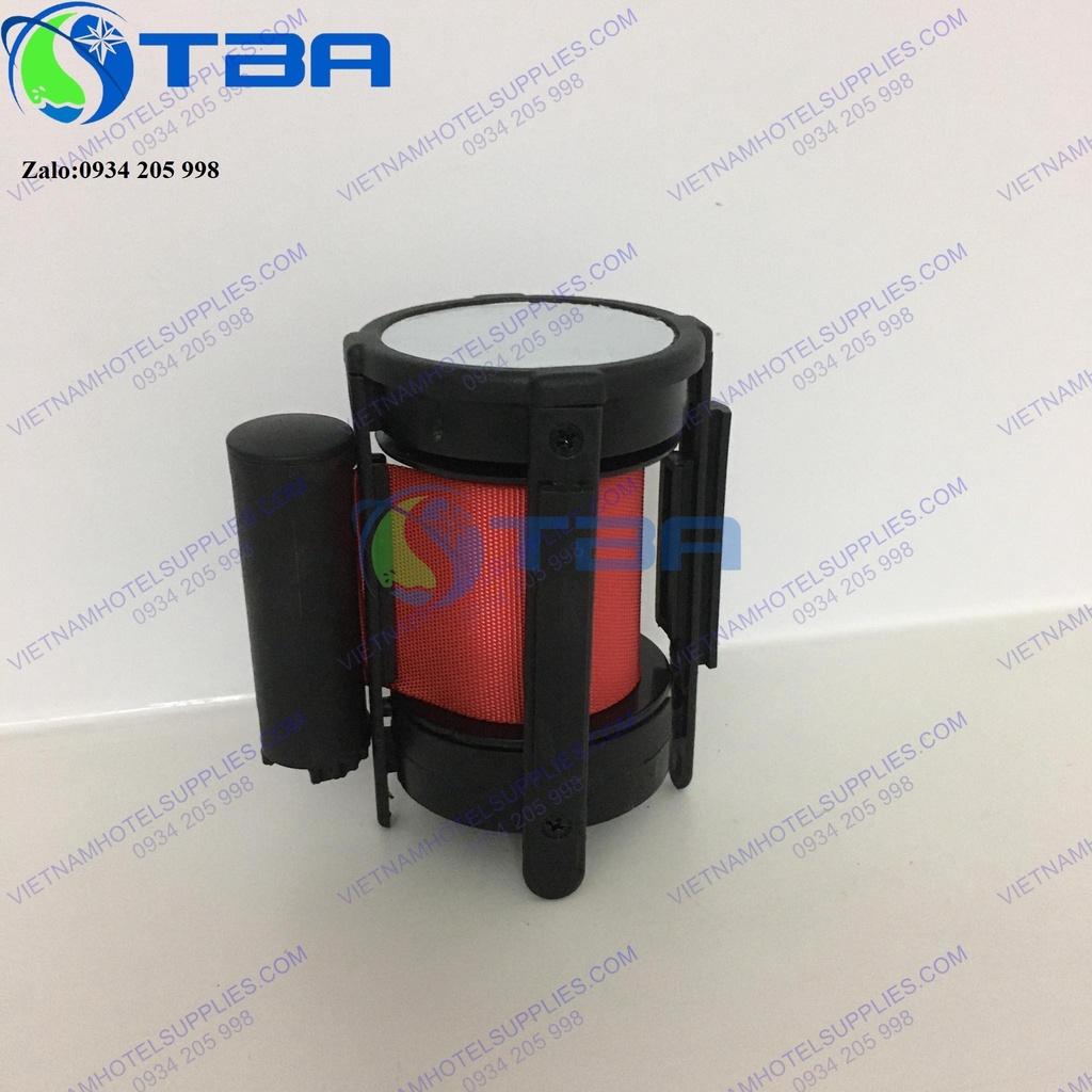 Dây trụ chắn 3m màu đỏ thay thế cho cột trụ chắn inox nhập khẩu cao cấp