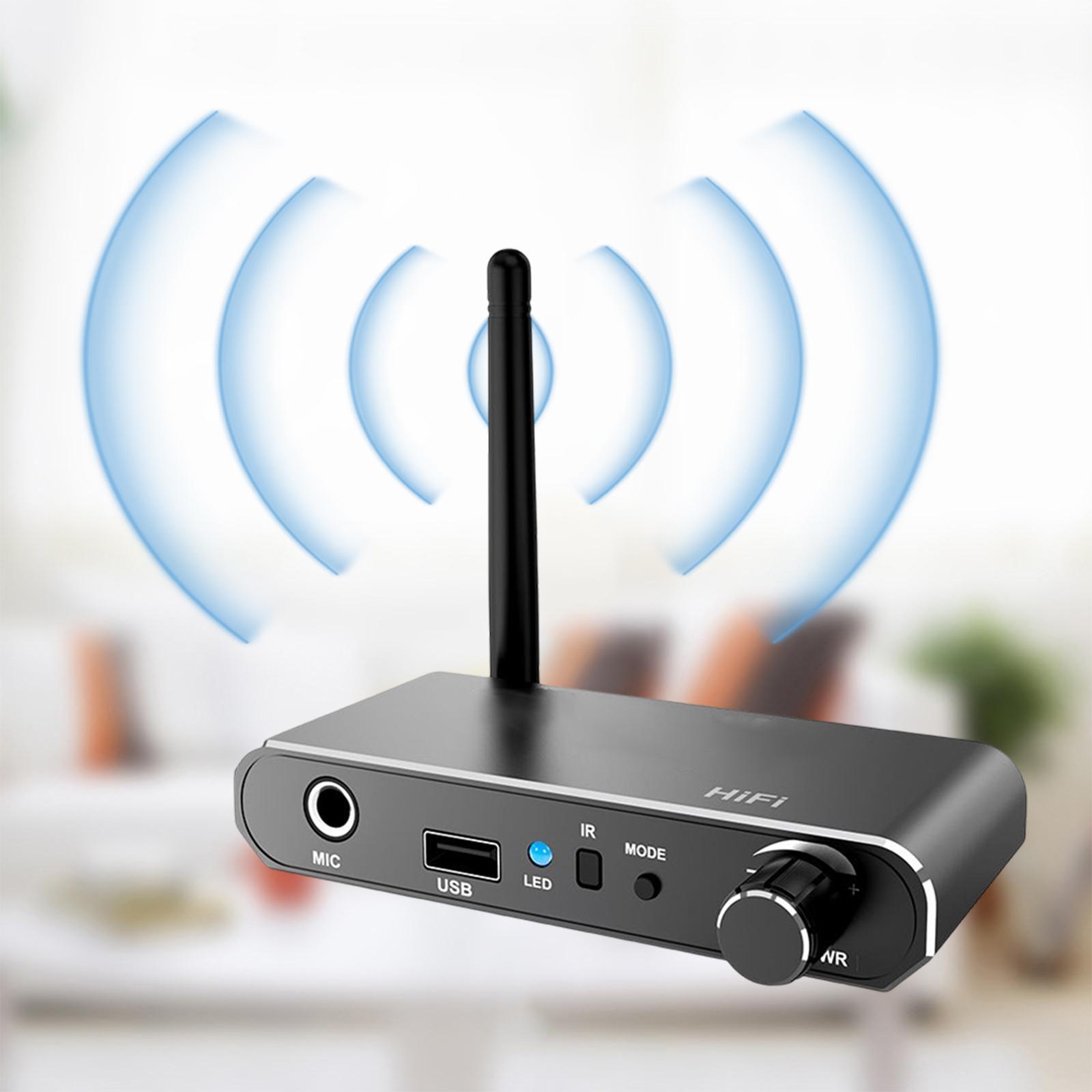 V5.2 Audio Receiver DAC Converter Wireless Audio Adapter for Headphones