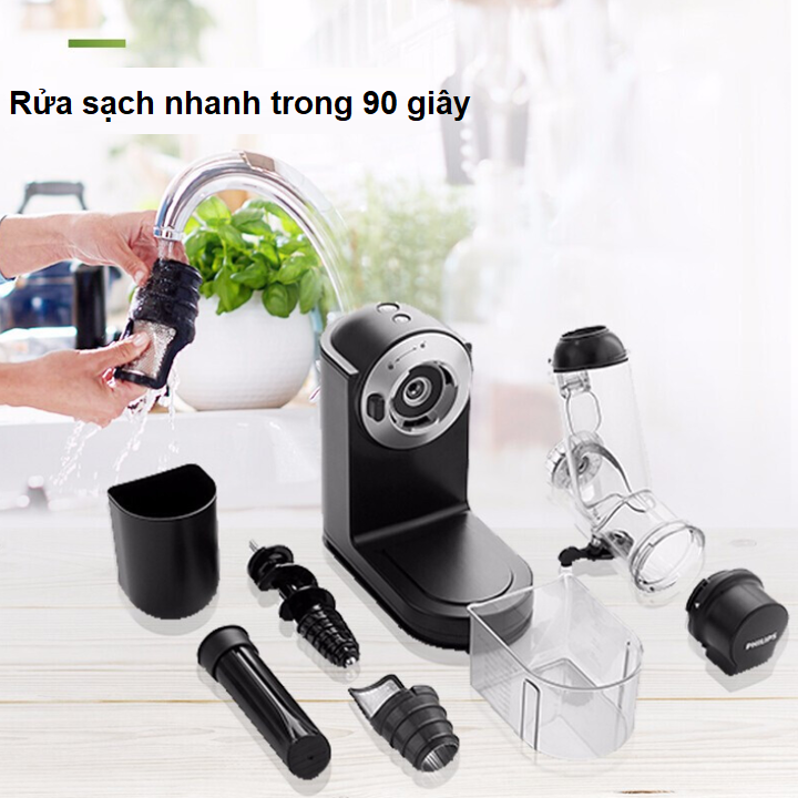 Máy Ép Chậm Philips HR1889 (150W) - Hàng nhập khẩu