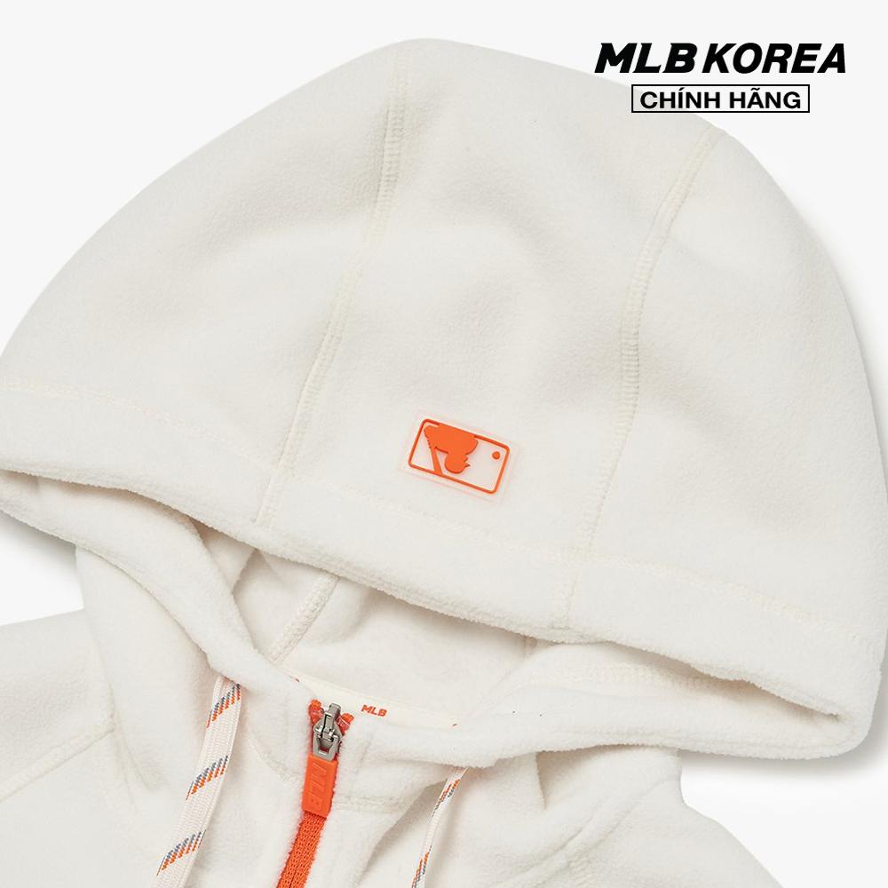 MLB - Áo hoodie nữ tay dài phối mũ Athleisure Polar Fleece 3FTRA0326