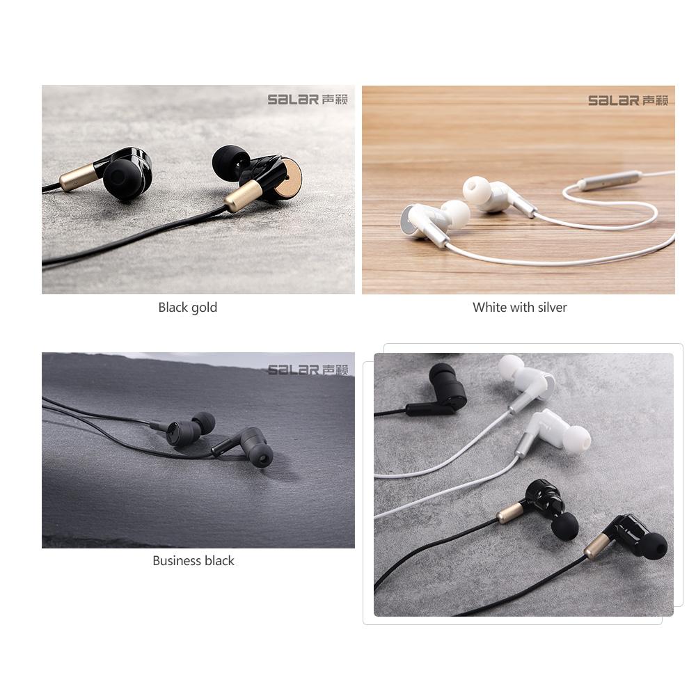 Tai nghe nhét trong tai chơi game Salar S990 E-Sport Stereo HiFi Thay thế Earbud