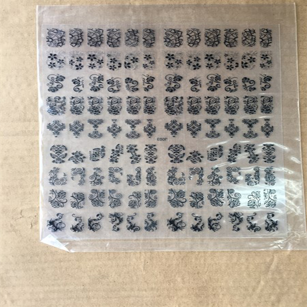 Bộ 100+ decal hoa văn dán móng 6020