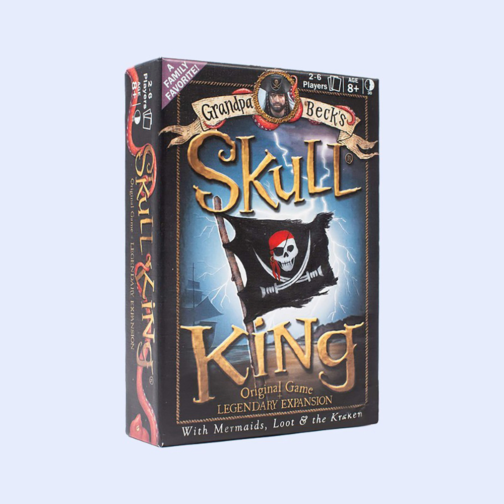 Skull King - The Ultimate Pirate Trick Taking Game Bộ Trò Chơi Hải Tặc Cho Bé 2-6 Người 8+