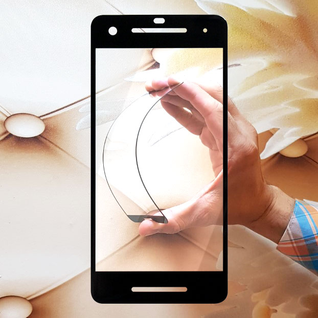 Miếng kính cường lực cho Google Pixel 2 Full màn hình - Đen
