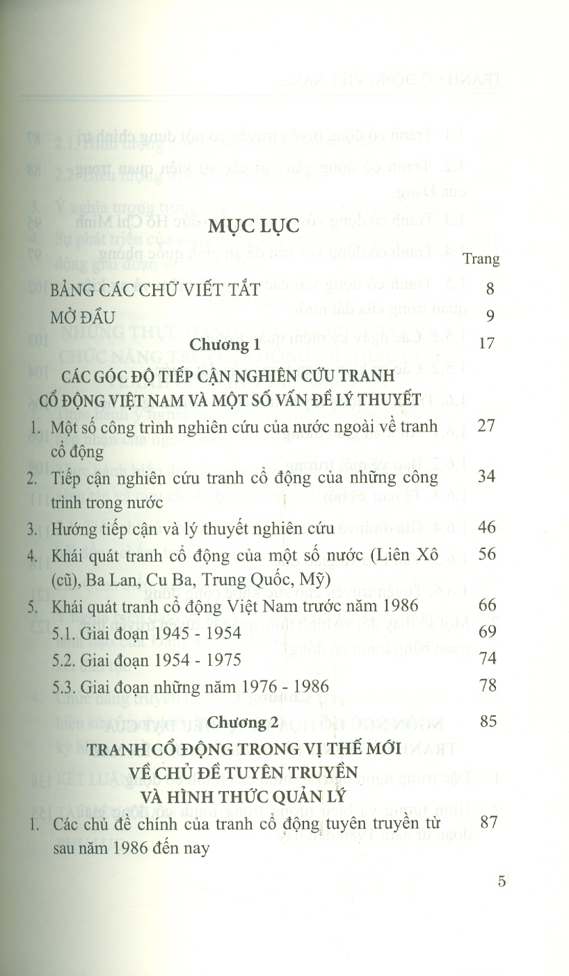 Tranh Cổ Động Việt Nam Sau Năm 1986 Từ Góc Nhìn Văn Hóa (Sách chuyên khảo)