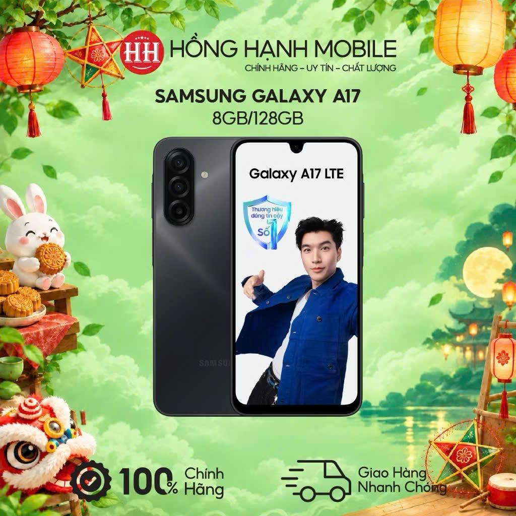 [BH 18 Tháng] Điện Thoại Samsung Galaxy A17 8GB/128GB - Hàng Chính Hãng