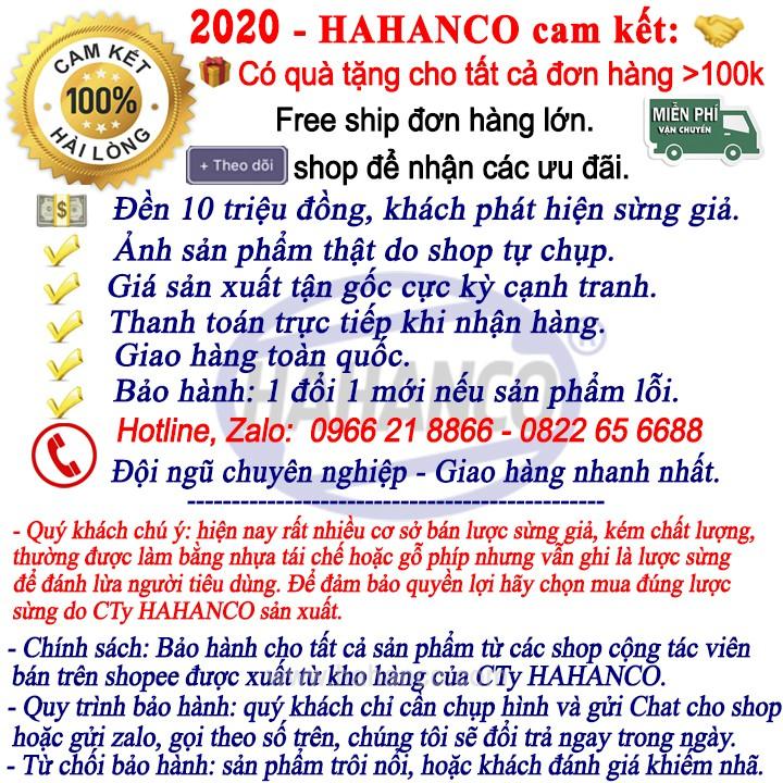 Lược múi bưởi tỉa khắc vương miện đẹp COH185 - Lược sừng xuất Nhật - Chăm sóc tóc