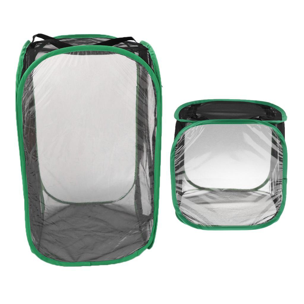 Collapsible Insect and Butterfly Habitat Net Terrarium Breeding Cage 30x30x30cm
