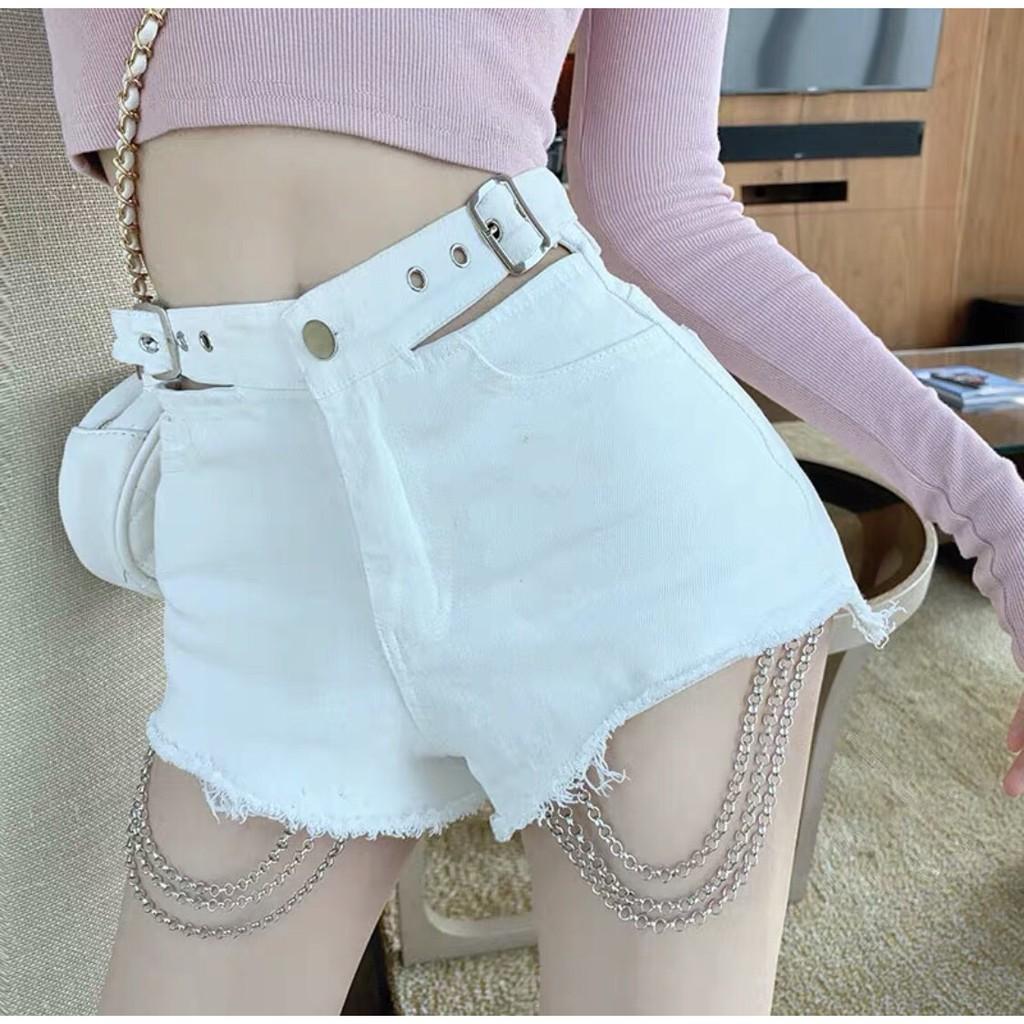 Quần Đùi Xích Nhỏ Freesize Dưới 57KG