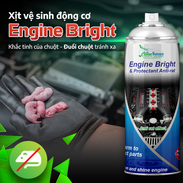 Bình xịt khoang động cơ Engine Bright