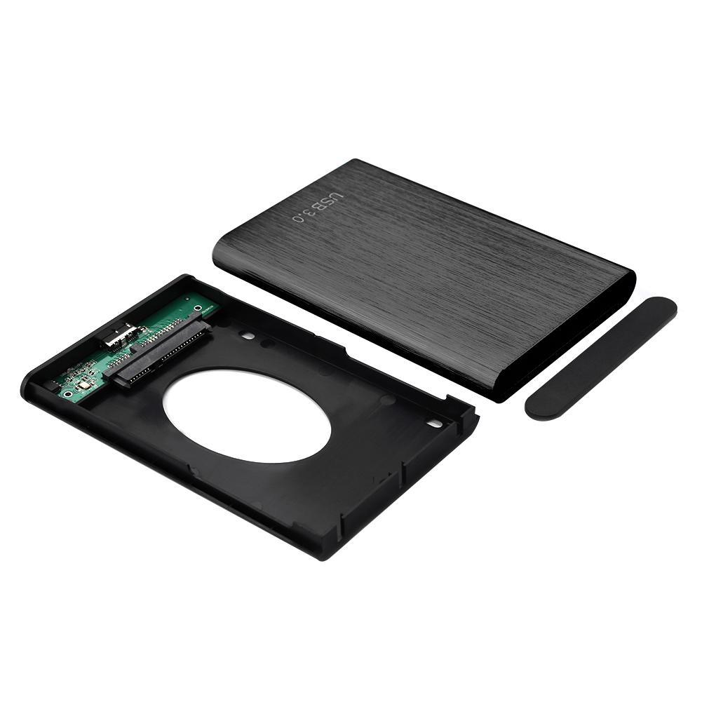 Hộp đựng ổ cứng 2,5 inch Hộp đựng ổ cứng SSD SATA 3.0 sang USB 3.0 5 Gbps Hỗ trợ tất cả Hộp gắn ngoài ổ cứng SSD 7 mm/9,5 mm 2,5 inch SATA 1/2/3 Màu sắc: Xanh dương