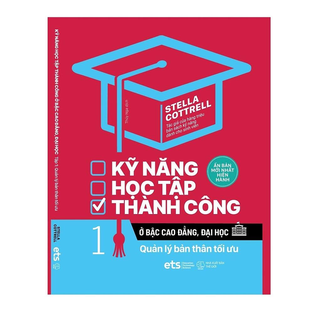 2 cuốn Kỹ Năng Học Tập Thành Công Ở Bậc Cao Đẳng, Đại Học - Bản Quyền