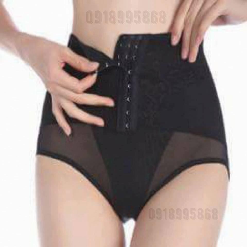 Quần Gen Nịt Bụng Cạp Thấp 3 Nấc Cài Chống Cuộn