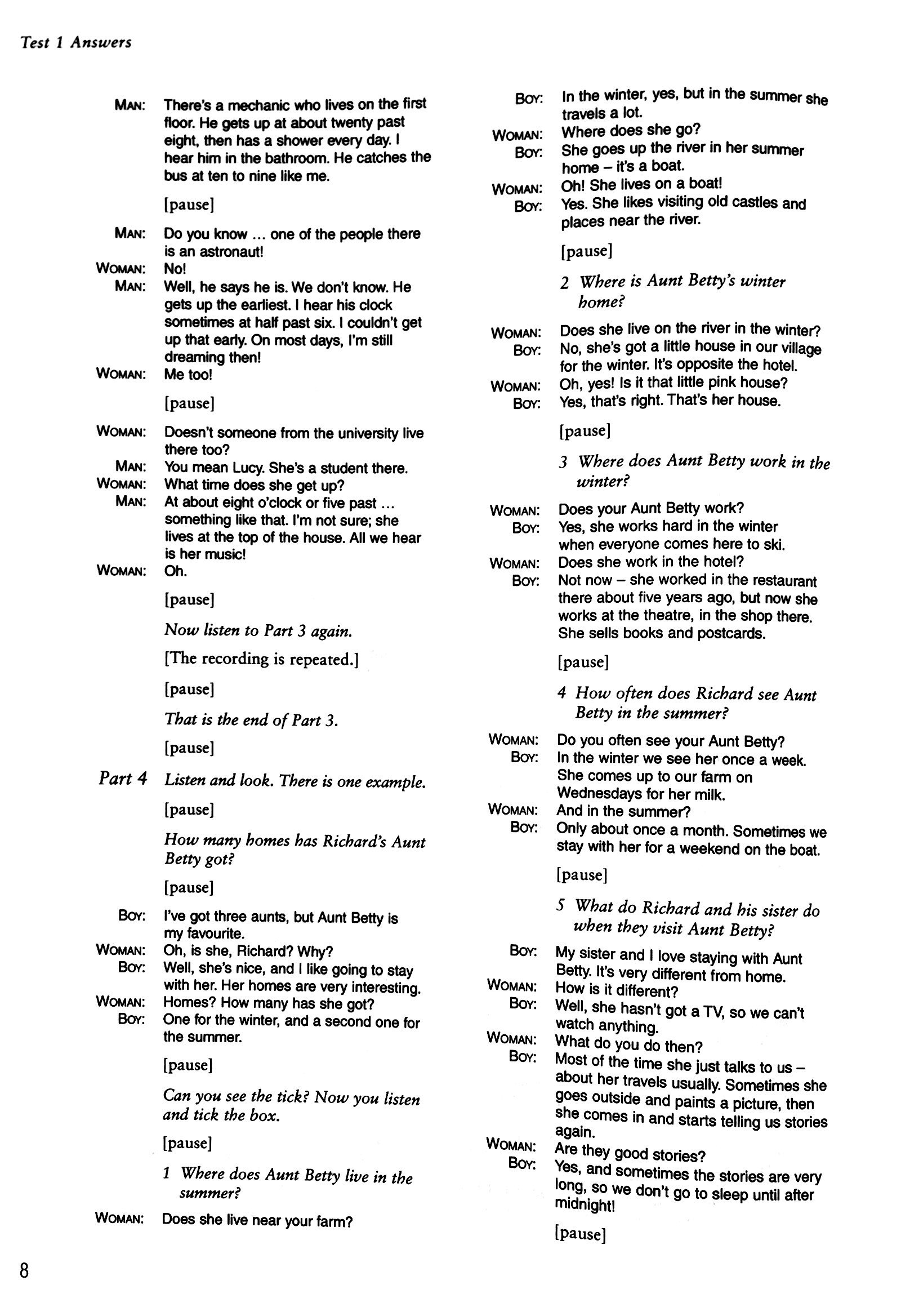 Cambridge Young Learners English Tests 2 Second edition Flyers 2 Answer Booklet